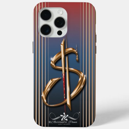 金 Case-Mate iPhoneケース (裏面)