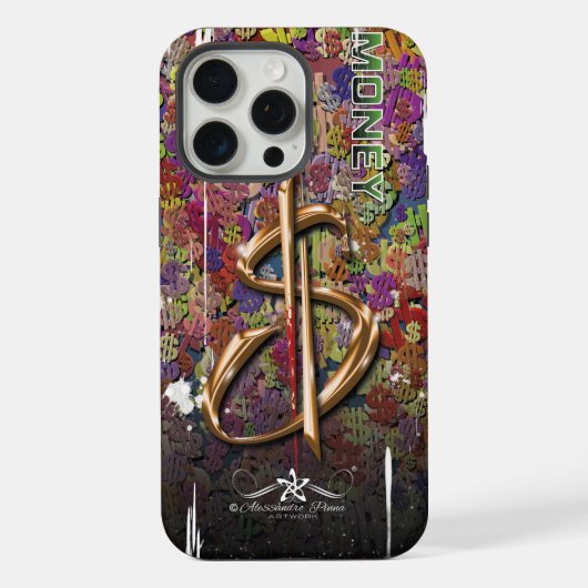 金 iPhoneケース (裏面)