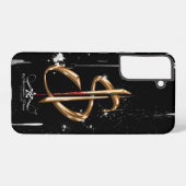 金 SAMSUNG GALAXYケース (裏面横)