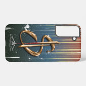 金 SAMSUNG GALAXYケース (裏面横)