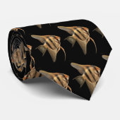 金Angelfishのタイ ネクタイ (ロール)