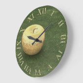 金Apple ラージ壁時計 (傾斜)