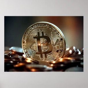 金BITCOIN ポスター