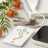 金Ganesh キーホルダー (正面右)