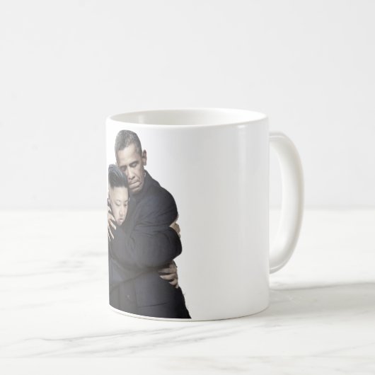 金Jong国連マグを抱き締めている公式のオバマ コーヒーマグカップ (正面右)