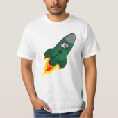 金Jong国連Rocketman Tシャツ (正面)