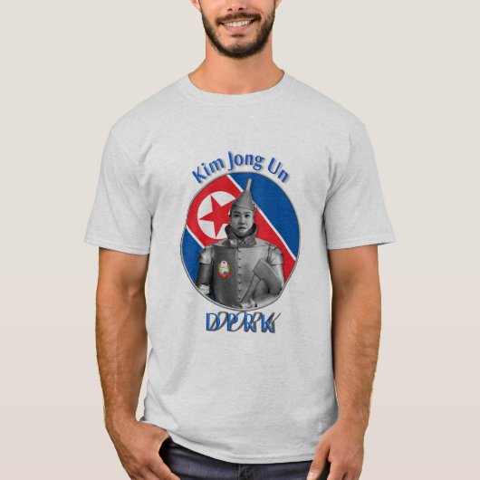 金Jong非DPRK/"田舎くさい人" Tシャツ (正面)