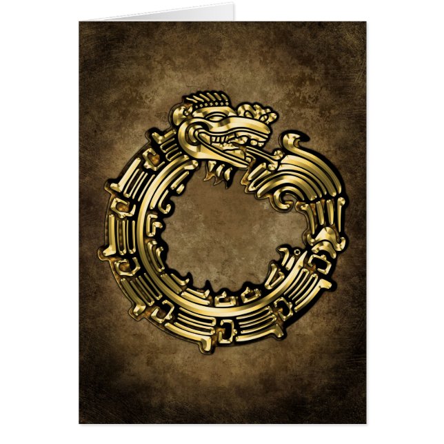 金Quetzalcoatl (正面)