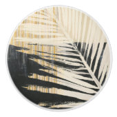 金Raffia -やし葉状体 セラミックノブ (正面)