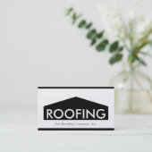 金Roofer or Roofing Company 名刺 (スタンド正面)