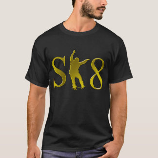 金SK8 Tシャツ