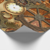 金steampunk ラッピングペーパー (角)