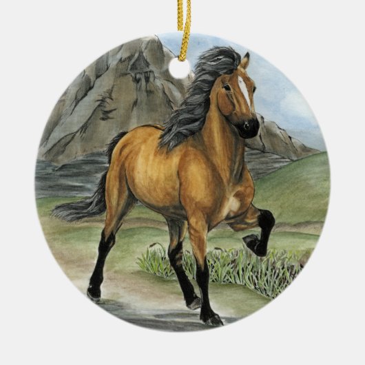 金Tolt 2 セラミックオーナメント (正面)