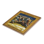 釘付けされる15イエス・キリストの十字架の道#11 タイル (側面)