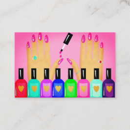 釘付けだ!サロンピンク 名刺