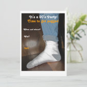 釘付けにされた90年代のパーティー 招待状 (スタンド正面)