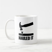 釘付けにする コーヒーマグカップ (左)