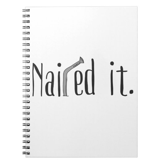 釘付けにする ノートブック (正面)