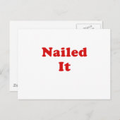 釘付けにする ポストカード (正面/裏面)