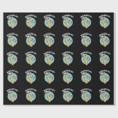 釘付けイットおもしろいハンマー爪、 ネイルプンダークBG ラッピングペーパー (フラット)