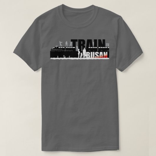 釜山への電車 Tシャツ (デザイン正面)