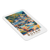 釜山ガンチョンカルチャーヴィレッジトラベルアートヴィンテージ マグネット (右側)