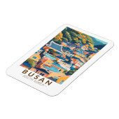 釜山ガンチョンカルチャーヴィレッジトラベルアートヴィンテージ マグネット (左側)