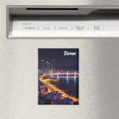 釜山スカイライン夜間旅行 マグネット (インサイチュ (食洗機))