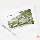 釜山ドラゴンテンプルSKシール 長方形シール (封筒)