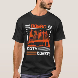 釜山バケーションホリデーサウスコリアフラグ1 Tシャツ