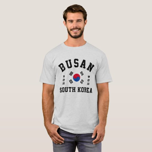 釜山韓国 Tシャツ (正面フル)