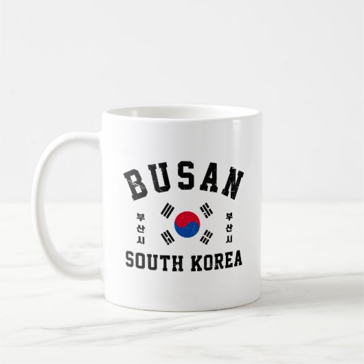 釜山 韓国 コーヒーマグカップ (左)