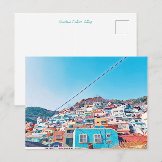 釜山（韓国） ポストカード (正面/裏面)