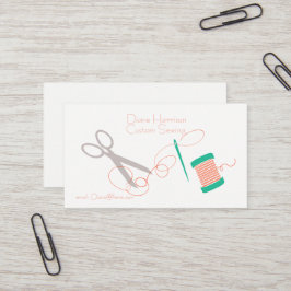 針および糸の名刺 名刺