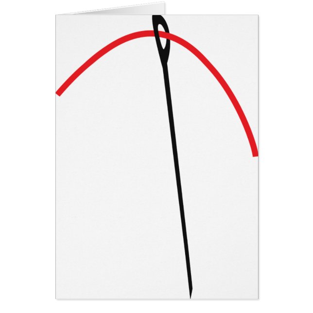 針および糸 (正面)