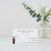 針および糸 名刺 (スタンド正面)