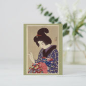 『針しごと』(裁縫)伊藤真水 ポストカード (スタンド正面)