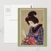 『針しごと』(裁縫)伊藤真水 ポストカード (正面/裏面)