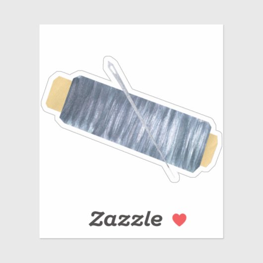 針と糸 シール (シート)