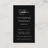 針と糸 |仕入れ直しSeamstress 名刺 (裏面)