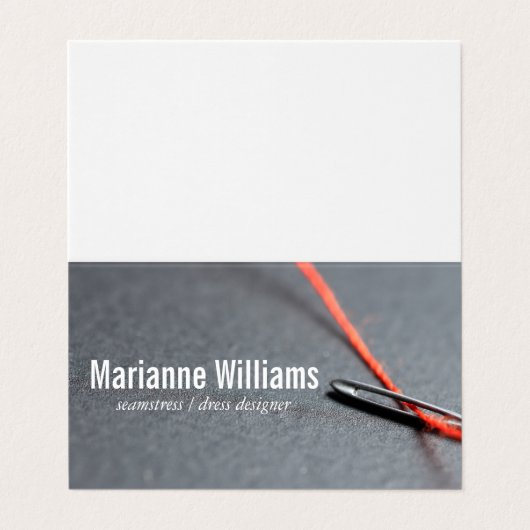 針と糸 名刺 (外部フラット)