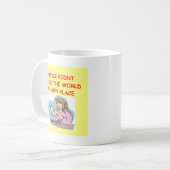 針ポイント コーヒーマグカップ (正面左)