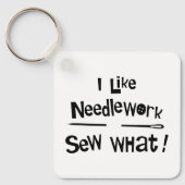 針仕事が好きだ キーホルダー (正面)