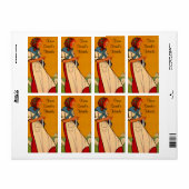 針仕事の編み物クロチーティング入れ物ギフトラベル ラベル (フルシート)