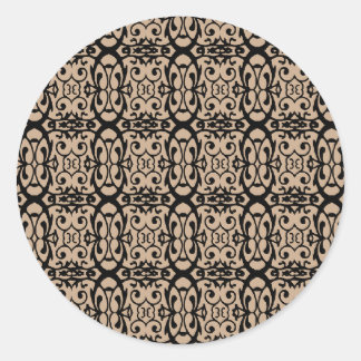 針仕事ビクトリアンスタイルシール ラウンドシール