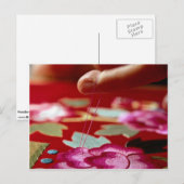 針仕事 ポストカード (正面/裏面)