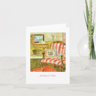 針先の枕挨拶状 カード