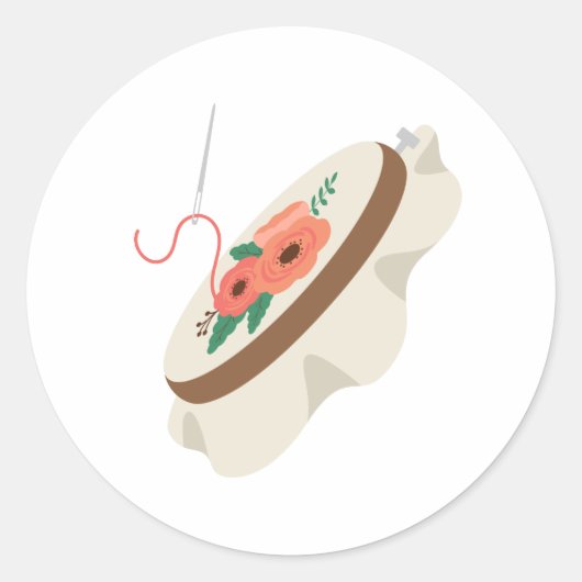 針先 ラウンドシール (正面)