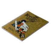 針定期的イラストレーション ノートブック (左側)