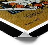 針定期的イラストレーション ポスター (角)